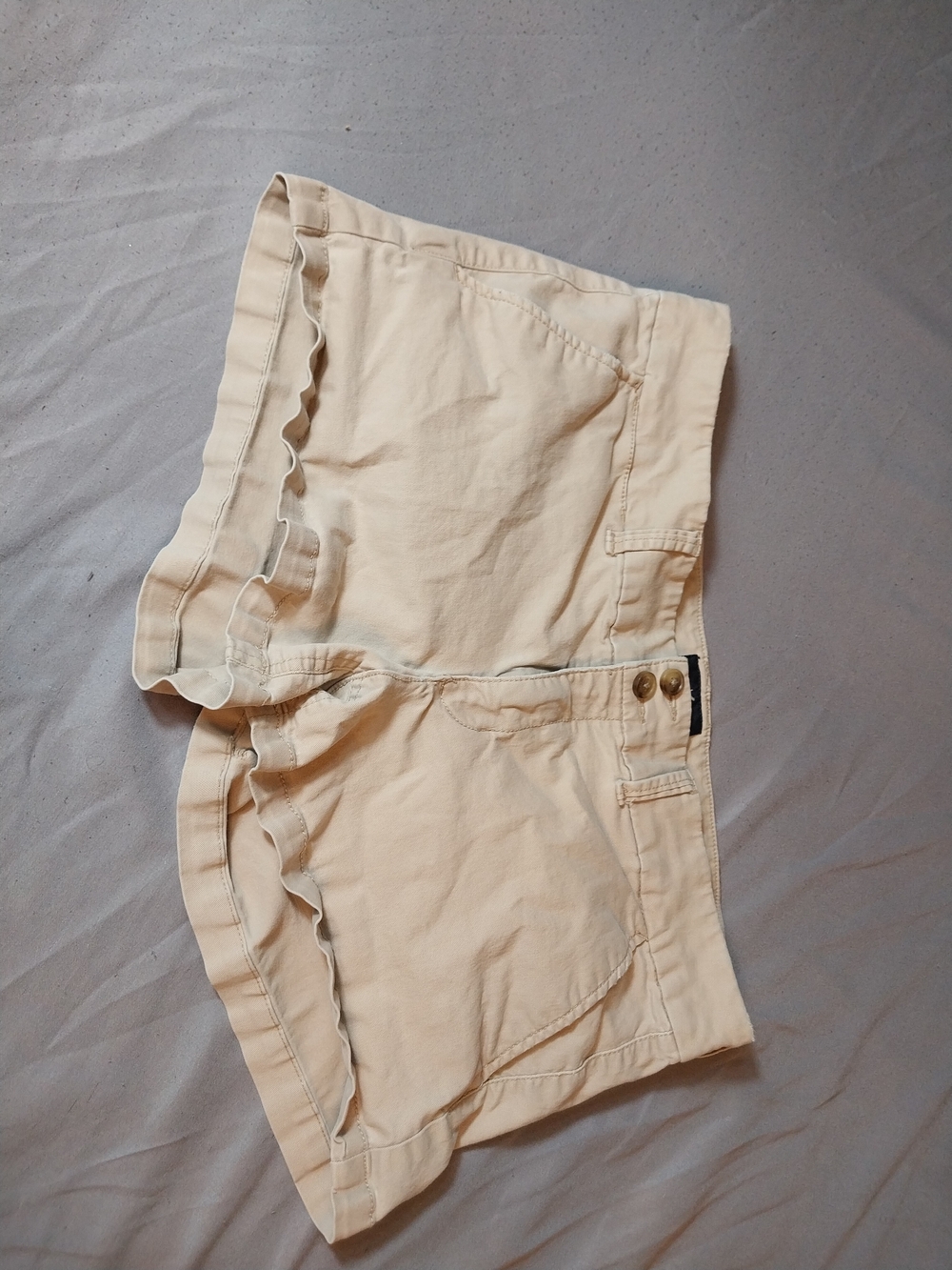 American Eagle Outfitters "Shortie" Stretch Ruffle Hem Shorts #364